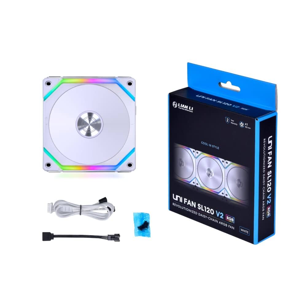 LIANLI ST120 RGB ファン　3個入り×2箱セット　ホワイト LIANLI ST120 RGB ファン 3個入り×2箱セット ホワイト Amazon